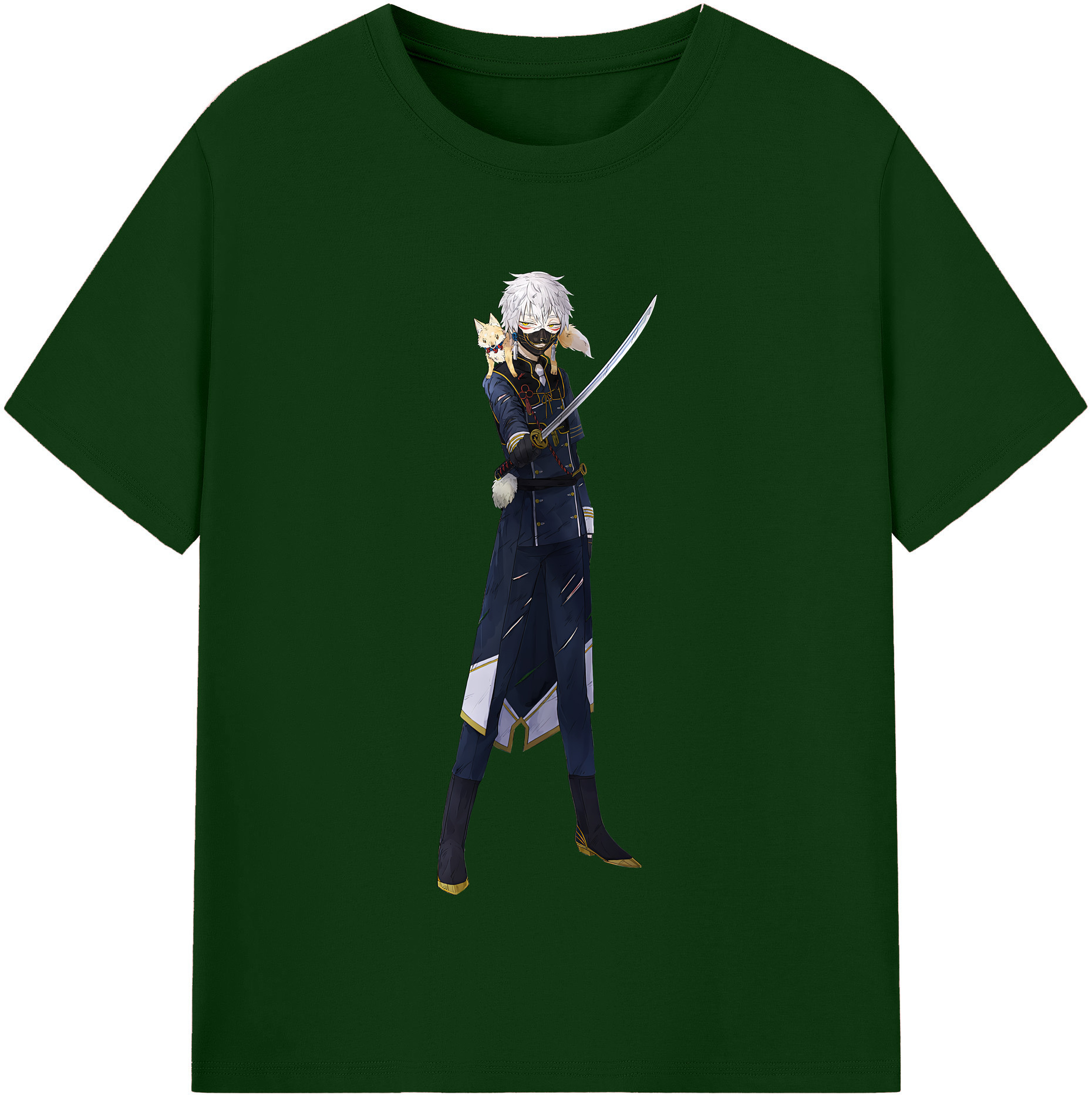 （画像用） 刀剣乱舞 Touken Ranbu 綿100％半袖Tシャツ（フロントプリント）